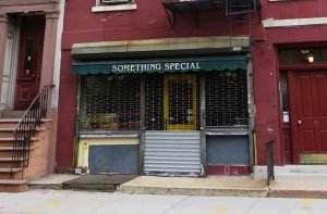 Something Special, legendary SOHO/Village NYC shop, as described in Gone Marshall's song, 'Bazooka Joe Don't Live There Any More'